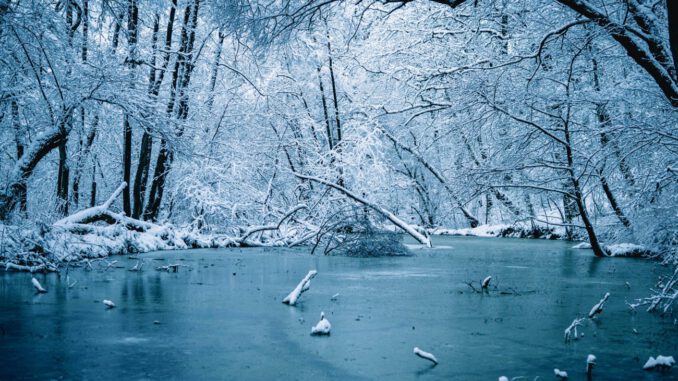 Wiesbaden warnt eindringlich vor dem Betreten von Eisflächen