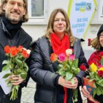 Wiesbaden wirbt am Valentinstag für fairen Handel mit Rosen